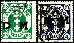 3614 75 Pf Bis 4 M Komplett Tadellos Gestempelt, Gepr. Infla, Mi. 600,-, Katalog: 15/20 Oo - Sonstige & Ohne Zuordnung