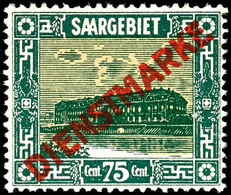 4001 75 C. Landschaften, Plattenfehler: "Scheinwerfer In Kaimauer", Postfrisch, Mi. 300,-, Katalog: 10I ** - Sonstige & Ohne Zuordnung