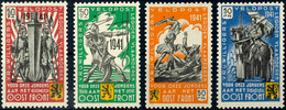 4086 +50 Fr. Symbolische Darstellungen Kpl., Alle Vier Farben, Tadellos Postfrisch, Unsigniert, Mi. 110.-, Katalog: I/IV - Sonstige & Ohne Zuordnung