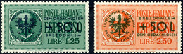 4280 1,25 Und 2,50 L. Obdachlosenhilfe, Tadellos Postfrisch, Mi. 300.-, Katalog: 31/32 ** - Sonstige & Ohne Zuordnung