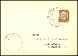 4576 1939, Marineschiffspost-Stpl. DEUTSCHE KRIEGSMARINE Nr. 25 Vom 1.5.39 (schwach Abgeschlagen) Auf Textloser Postkart - Sonstige & Ohne Zuordnung