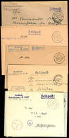 4581 1939/42, 5 Feldpost-Dienstbriefe: Kommando 1. Torpedoboots-Flottille (Fp-Nr. M 06387) Vom 16.2.40, Kommando 2. Torp - Sonstige & Ohne Zuordnung