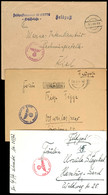 4617 1942, Feldpost-Brief Mit Maschinenwerbe-Stpl. Vom 21.1.42 Sowie Mit Brief-Stpl. Und Absenderangabe Feldpost-Nr. M 0 - Sonstige & Ohne Zuordnung