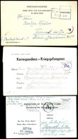 4812 2 Kriegsgefangenen-Karten Und 1 Kriegsgefangenen-Faltbrief Eines Afrika-Kämpfers Vom 09.02.1943 Aus Dem POW-Camp 30 - Other & Unclassified