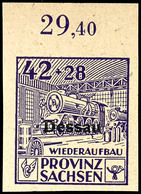 4999 6 - 42 Pfg. Wiederaufbau, Geschnitten, Postfrisch Komplett, Mi. 120.-, Katalog: I/IIIB ** - Dessau