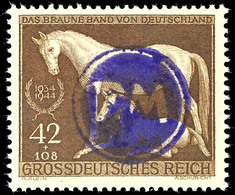 5021 Braunes Band 1944 Mit Petschafts-Aufdruck, Postfrisch, Sign. Sturm, Katalog: DR899 ** - Fredersdorf-Vogelsdorf