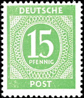 5318 15 Pfg Fehlfarbe Hellgelbgrün, Tadellos Postfrisch, Seltene Marke, Sign. Nussbaecher Und Fotoattest Hohmann BPP (20 - Sonstige & Ohne Zuordnung