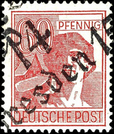 5711 DRESDEN 15, 60 Pf. Hell, Tadellos Postfrisch, Gepr. Müller BPP, Katalog: 179II ** - Sonstige & Ohne Zuordnung