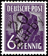 5735 BARBY, 6 Pf. Arbeiter, ARGE:10 (Gruppe 8), Tadellos Postfrisch, Gepr. Dr. Böheim BPP, Katalog: 167IV ** - Sonstige & Ohne Zuordnung