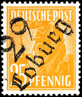 5752 LOBURG, 25 Pf. Arbeiter, Tadellos Postfrisch, Gepr. Dr. Böheim BPP, Katalog: 175VIa ** - Sonstige & Ohne Zuordnung