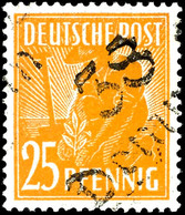 5767 DEMMIN, 25 Pf. Arbeiter, Tadellos Postfrisch, Gepr. Lieder BPP, Katalog: 175IX ** - Sonstige & Ohne Zuordnung