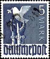 5816 VOLKSTEDT, 3 Und 5 Mark Taube, Postfrisch, Gepr. Modry BPP, Katalog: IIc/dIV ** - Sonstige & Ohne Zuordnung