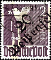 5817 WEISSENFELS, 2 Mark Taube, Tadellos, Gestempelt, Gepr. Dr. Modry BPP, Katalog: IIbIV O - Sonstige & Ohne Zuordnung