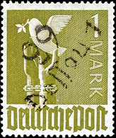 5831 DESSAU 1, 1 Mark Taube, Tadellos Postfrisch, Gepr. Dr. Böheim BPP, Katalog: IIaVIa ** - Sonstige & Ohne Zuordnung