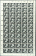 5865 Tag Der Briefmarke 1949, Komplette Bogen, Tadellos Postfrisch, Mi. 444,-, Katalog: 245 Bogen ** - Sonstige & Ohne Zuordnung