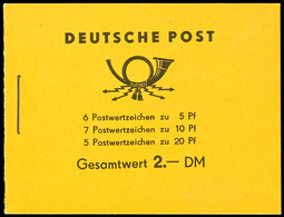 6017 Markenheftchen Fünfjahrplan 1958, H-Blätter Nicht Durchgezähnt, Reklame Leuchtstofflampen Vor Fabrik, Tadellos Post - Sonstige & Ohne Zuordnung