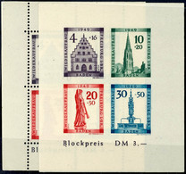 6191 Freiburg-Blockpaar Tadellos Postfrisch, Mi. 150.-, Katalog: Bl.1A+B ** - Other & Unclassified