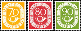 6484 2 Pf. - 90 Pf. Posthorn, Tadellos Postfrisch, Fotoattest Schlegel BPP, Katalog: 123/38 ** - Sonstige & Ohne Zuordnung