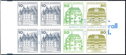 6630 Markenheftchen Burgen Und Schlösser 1984 Type I K4 B Ohne Zählbalken, Tadellos Postfrisch, Mi. 150.-, Katalog: MH24 - Other & Unclassified