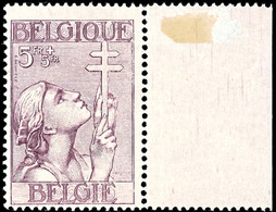 6665 5 Fr. Tuberkulose 1933, Rechtes Randstück Postfrisch (Falzrest Auf Rand), Mi. 460.-, Katalog: 372 ** - Sonstige & Ohne Zuordnung