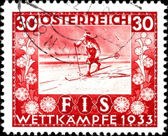 6886 1933, 12 - 50 Gr. FIS Komplett, Tadellos Gestempelt, Mi. 630.-, Katalog: 551/54 O - Sonstige & Ohne Zuordnung