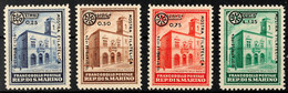 6948 0,25 L. A. 1,25 L. Bis 1,25 L. A. 20 C. Philatelistische Ausstellung Während Der Mailänder Mustermesse 1934, Tadell - Sonstige & Ohne Zuordnung