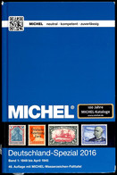 7156 MICHEL DEUTSCHLAND SPEZIAL 2016, Band 1, Gut Erhaltenes, Gebrauchtes 1184 Seiten Werk, Inhalt Tadellos Ohne Beschri - Sonstige & Ohne Zuordnung