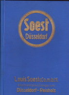 Louis Soest & Co. M.b.H. Maschinenfabrik & Eisengiesserei. Düsseldorf-Reisholz. - Catalogues