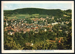 B1387 - Bad Kissingen - Blick Vom Staffelberg - RLM E 17341 - Farbfoto H. Osterwald Hannover - Gel 1943 - Bad Kissingen