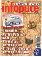 Revue Infopuce Decembre 2008 N° 71 - Livres & CDs
