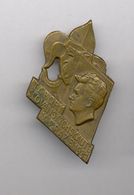 Boy Souts Badge Of Sabor In Praha 1931. Pin Is Missing / 2 Scans - Scoutisme