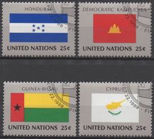 NATIONS-UNIES  ( New-York)  N°555 A 558__OBL  VOIR SCAN - Usados