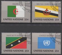 NATIONS-UNIES  ( New-York)  N°559 A 562__OBL  VOIR SCAN - Usados