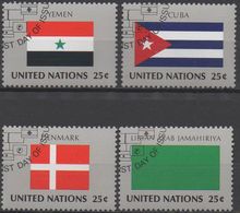 NATIONS-UNIES  ( New-York)  N°525 A 528_OBL  VOIR SCAN - Usados