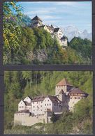 Liechtenstein 2009 Vaduz Castle Postal Stationery 2 Cards Unused (37661) - Cartas & Documentos