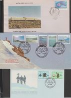 TERRITOIRE ABTARTIQUR  FDC  1984+1985+1991   Réf  H 984 B - FDC