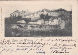 ALLEMAGNE 1901   CARTE POSTALE DE WEILBURG  SCHLOSS-ANSICHT - Weilburg