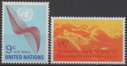 NATIONS-UNIES  ( New-York)  PA N°15/17__ NEUF**  VOIR SCAN - Luftpost