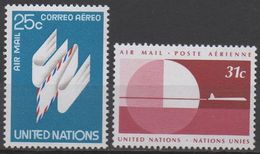 NATIONS-UNIES  ( New-York)  PA N°22/23__ NEUF**  VOIR SCAN - Luchtpost