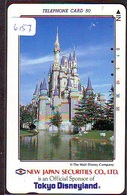 Télécarte Japon * 110-117365 - DISNEY Série Art Peinture Hiro Yamagata (6157) Japan Phonecard - Disney