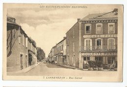 65 - Lannemezan Rue Carnot Café - Lannemezan