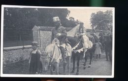 DEFILE   CHEVAUX MOYEN AGE PHOTO A SITUER   DDD - Manifestazioni