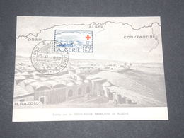 ALGÉRIE - Carte 1 Er Jour  Croix Rouge En 1952 - L 13400 - FDC