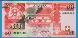 UGANDA 	50 Shillings / Shilingi 	1996	Serie MG407448 P# 30c - Oeganda