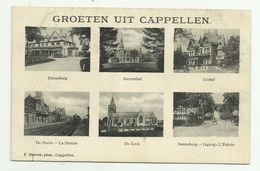 Cappellen - Kapellen   *   Groeten Uit Cappellen  (Hoelen) Denneburg Ingang - Statie - Kerk - Sterrenhof - Irishof - Kapellen