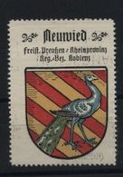 Germany OLD TOWN SYMBOL LABEL BIRD PEACOCK - Pavoni