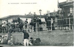 N°3839 A -cpa Luc Sur Mer -sur La Passerelle Du Quilhot- - Luc Sur Mer