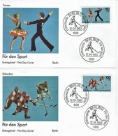 Germany / Berlin - Mi-Nr 698/699 FDC (O1034)- - 1981-1990