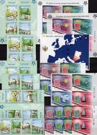 YU-BOSNIA 339/2,ZD,VB,Bl.13 B,CRNA GORA 108/1A/B,VB,Blocks 2A/B+3 ** 687€ EUROPA Blocs Sheets Bf 50 Years CEPT 2006 - Collections