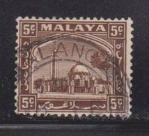 SELANGOR Scott # 48 Used - Mosque At Klang - Selangor